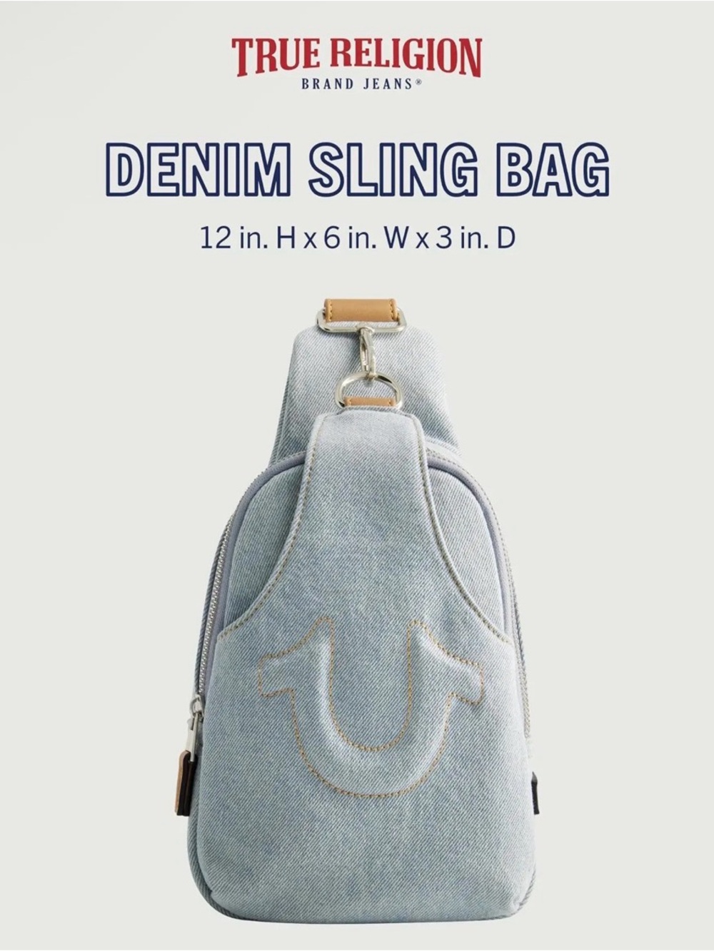 True Religion denim Sling